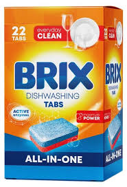 Brix All in 1 Таблетки для посудомийних машин 22 шт